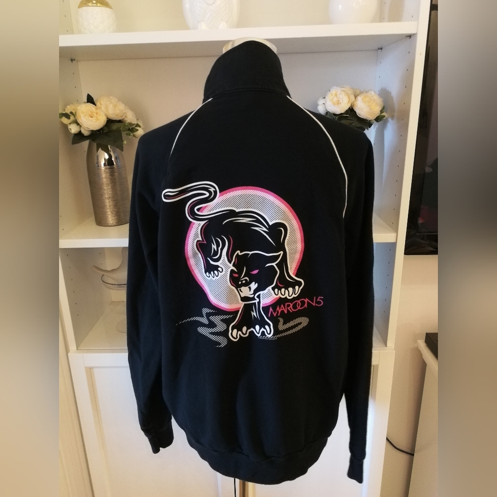 XL Maroon Five zip up hoodie - Picture 2 of 5